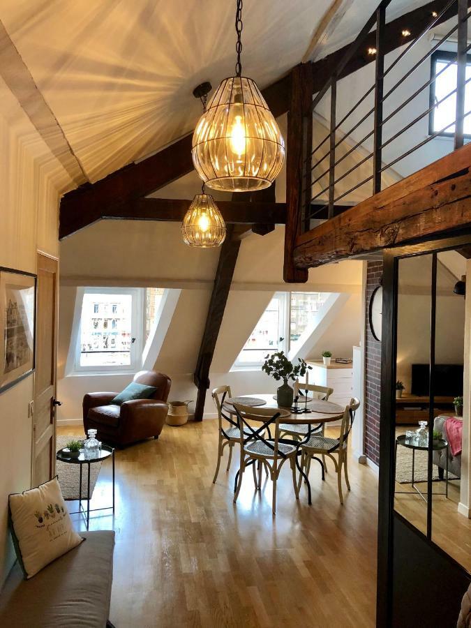 Lucarne Enchantee Honfleur Exterior foto
